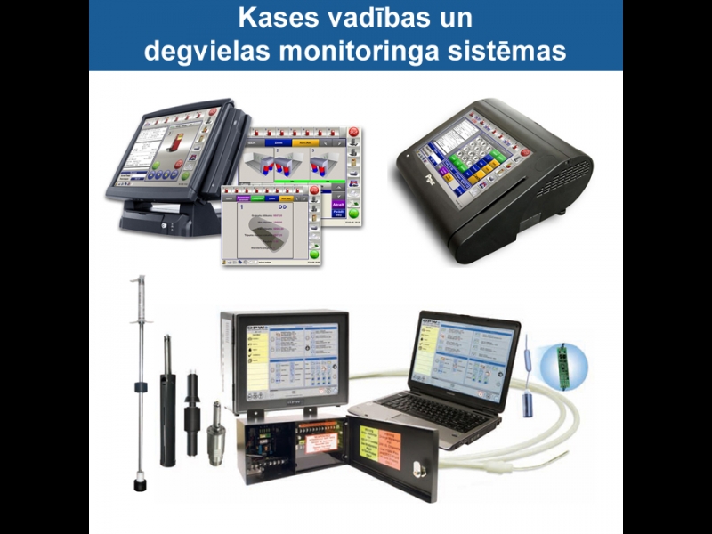 Kases vadības degvielas monitoringa sistēmas