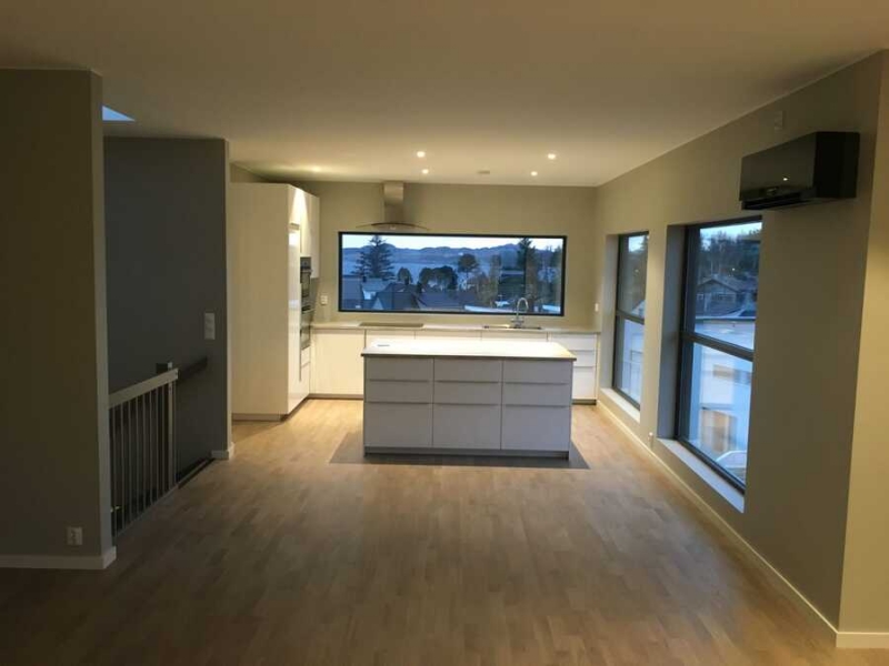 Virtuve pēc apdares