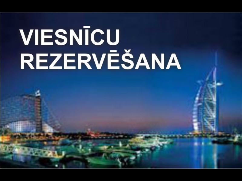 Viesnīcu rezervēšana