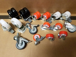 nerūsējošā tērauda riteņi