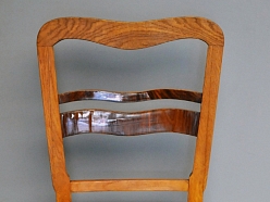 20.gs. sākuma masīva ozola krēsls - restaurēts