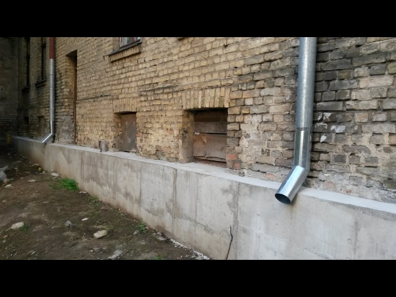Pamatu pastiprināšanas darbi