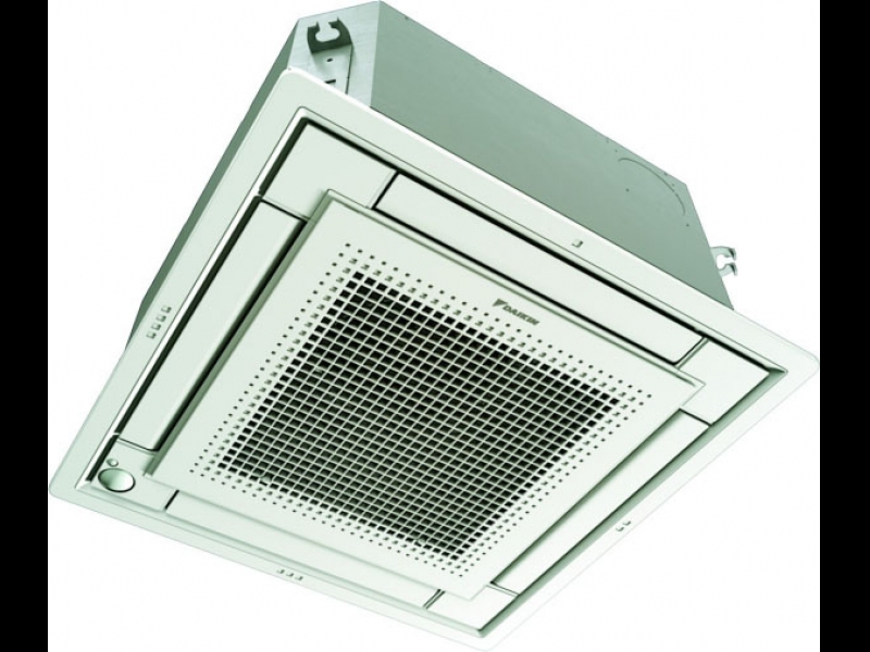 Kasetes tipa kondicionieris komerciālām vajadzībām