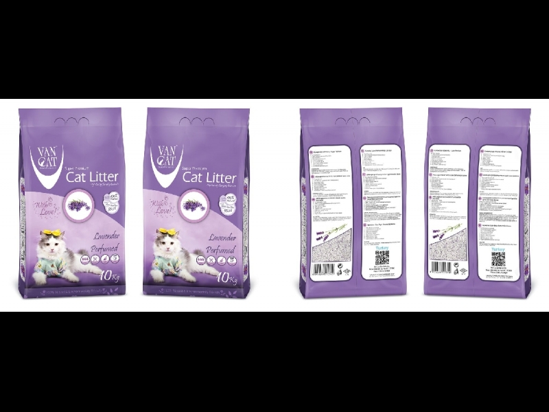 Kaķu smiltis Van Cat lavander 10 kg