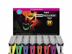 UV aktīvās ķermeņa krāsas