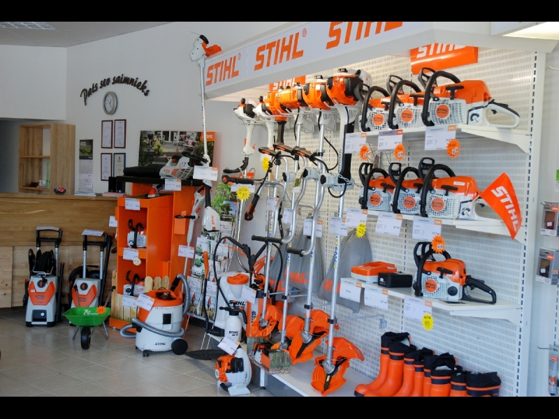 Stihl motorzāģi, lapu pūteji, augstspiediena mazgātāji, krūmgrieži Talsos un Dundagā