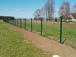 Paneļu žogs 3d žogiem