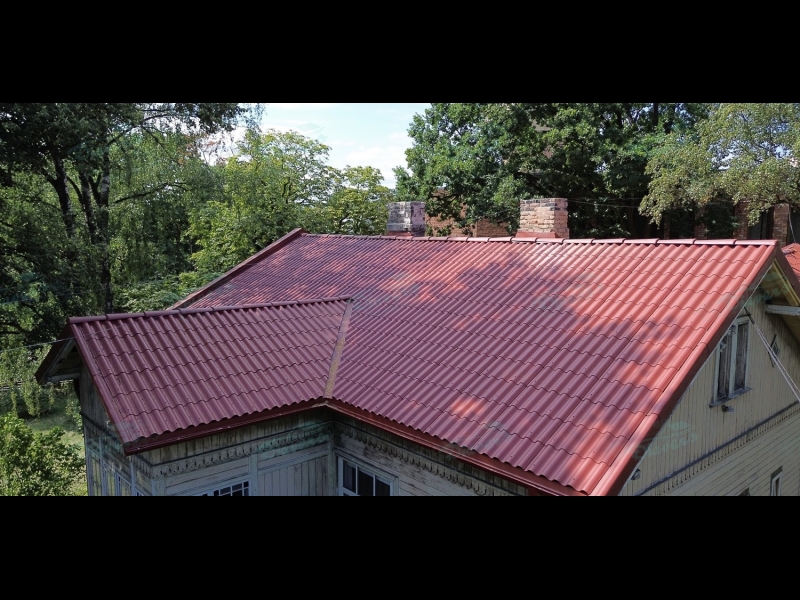 Bezazbesta šīfera montāža