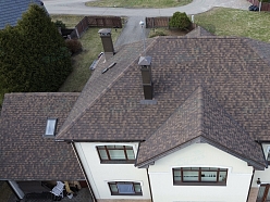 Bitumena šindeļu montāža