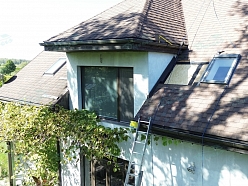 Bituma šindeļu remonts