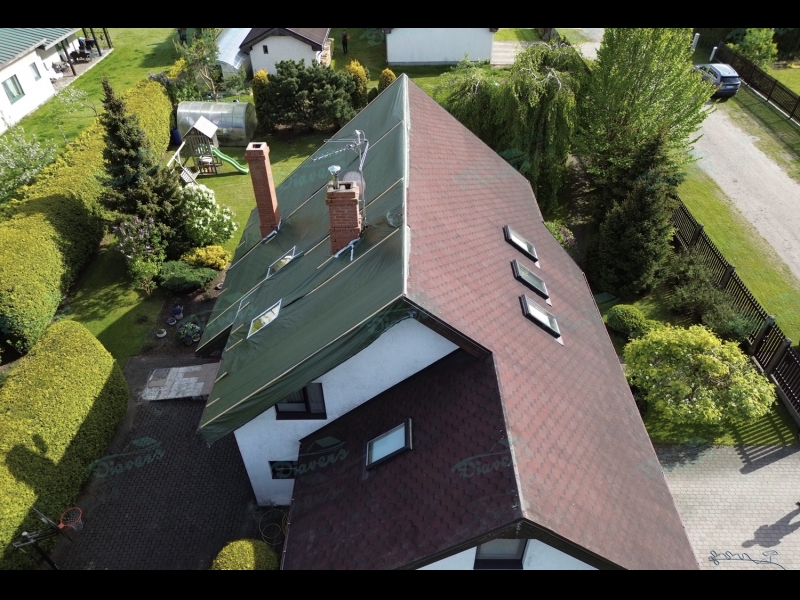 Bitumena šindeļu remonts