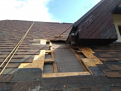 Bitumena šindeļu remonts