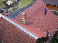 Bitumena šindeļu remonts