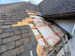 Bitumena šindeļu remonts