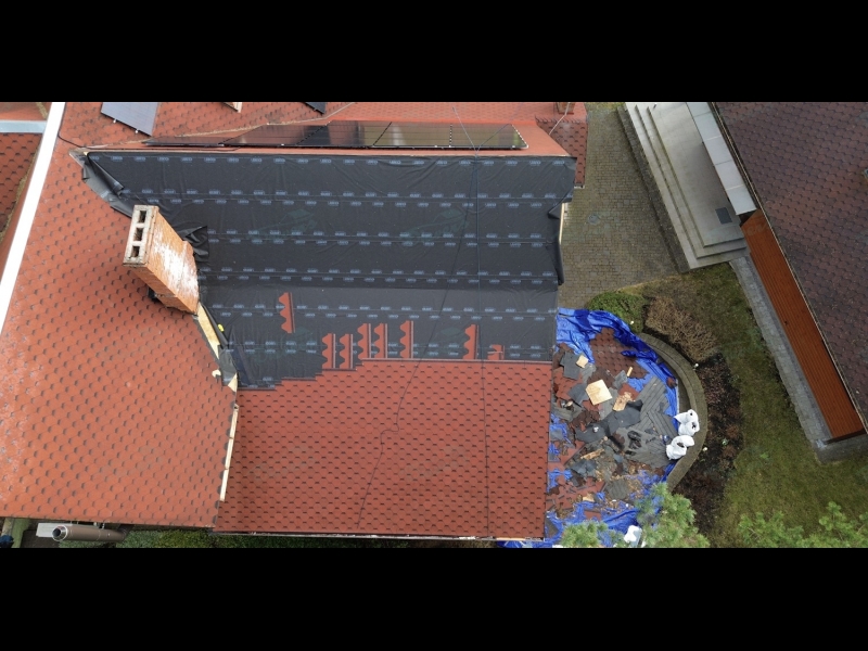 Bitumenta šindeļu remonts