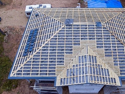 Jumta konstrukcijas izbūve