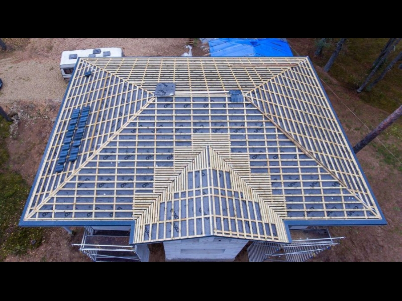 Jumta konstrukcijas izbūve