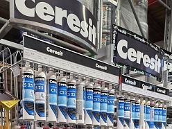 Ceresit CS25 stends Profcentrs veikalā