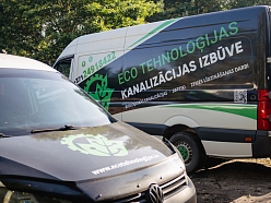 Bioloģiskās kanalizācijas tvertnes, septiķi, ūdens apgāde