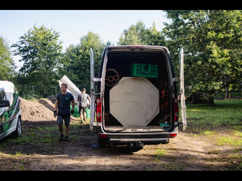 Bioloģiskās kanalizācijas tvertnes, septiķi, ūdens apgāde