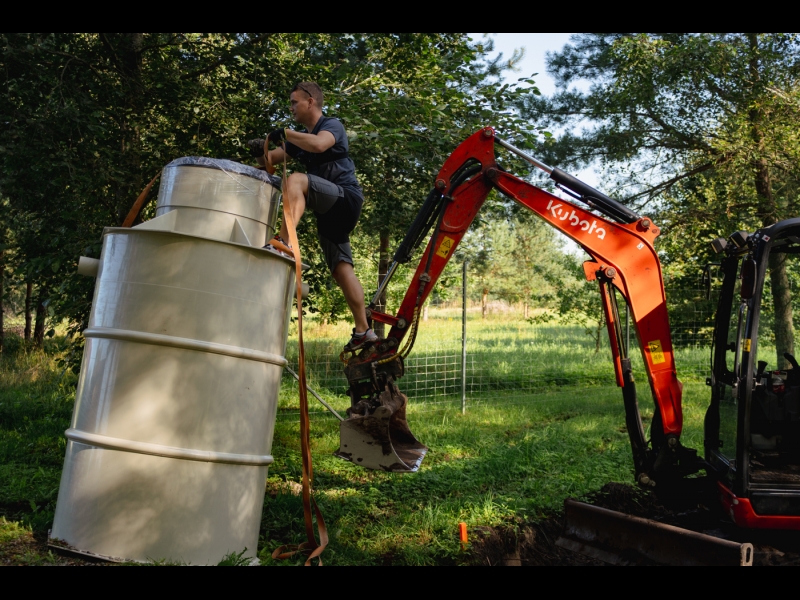 Bioloģiskās kanalizācijas tvertnes, septiķi, ūdens apgāde