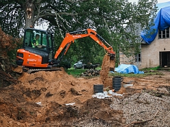 Zemes darbi objektā