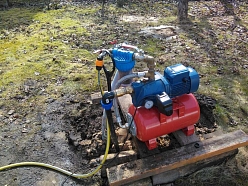 Ūdens sūkņa uzstādīšana