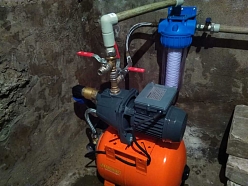 Sūkņa sistēma darbībā