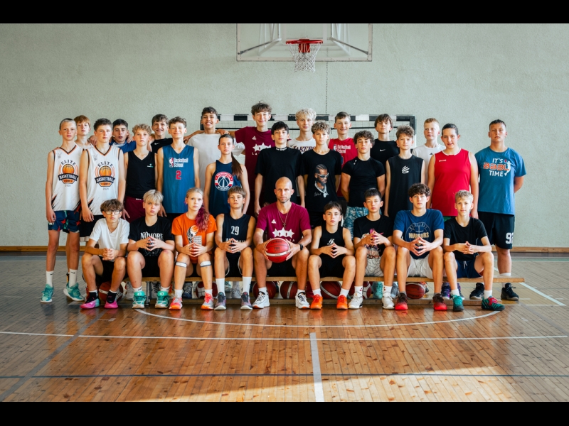 fiziskās sagatavotības nometne basketbolā