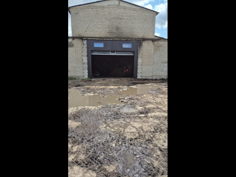 tbilstoša drenāža un seguma atjaunošana būvniecības teritorijā