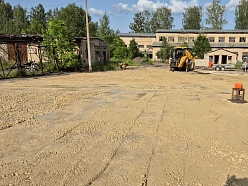 Zemes darbi pirms asfalta ieklāšanas