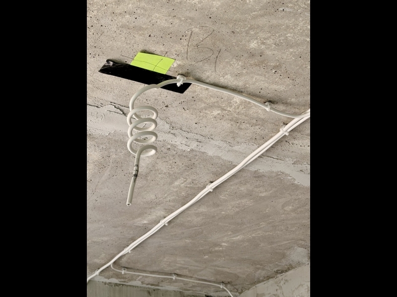 Pabeigta elektroinstalācija jaunbūvē