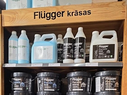 Flugger fasādes krāsu centrs Profcentrs veikalā
