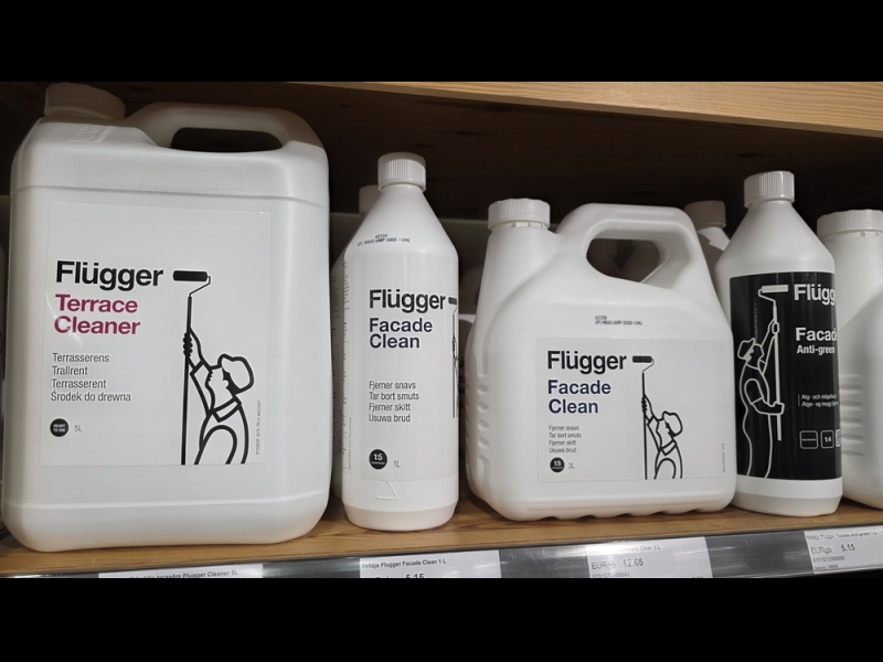 Flugger Terrace cleaner stends Profcentrs veikalā