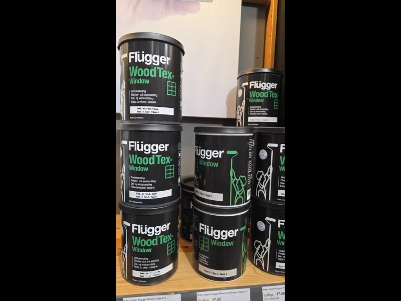 Flugger Window stends Profcentrs veikalā