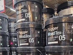 Flugger WoodTex 05 stends Profcentrs veikalā