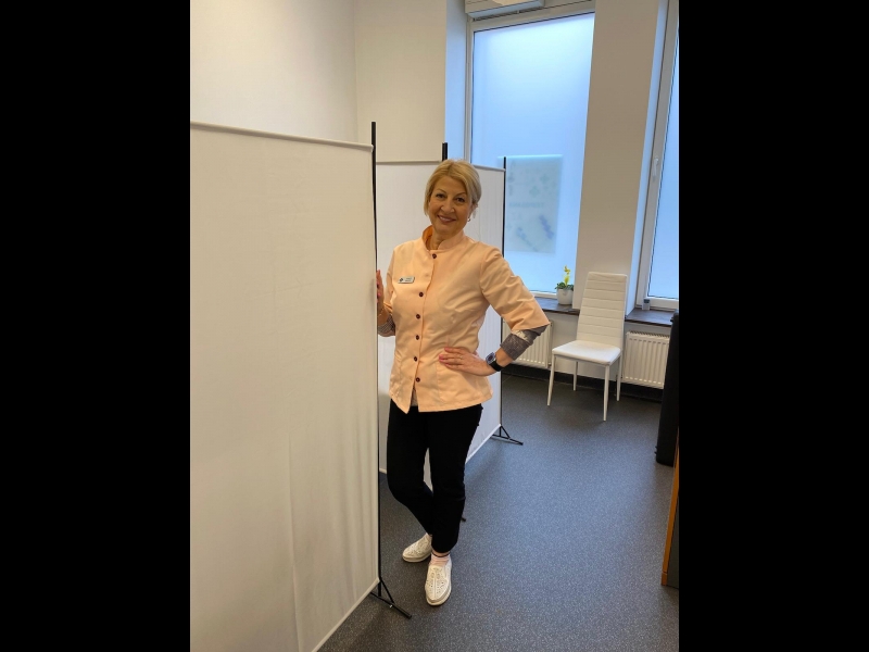 Sertificēta fizikālās medicīnas metodes speciāliste Jeļena Tarasova