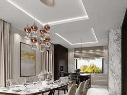 ēdamzonas un virtuves interjera dizains