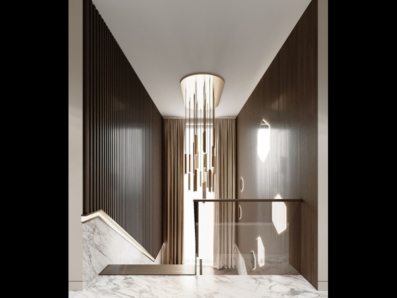 apgaismojums kāpnes