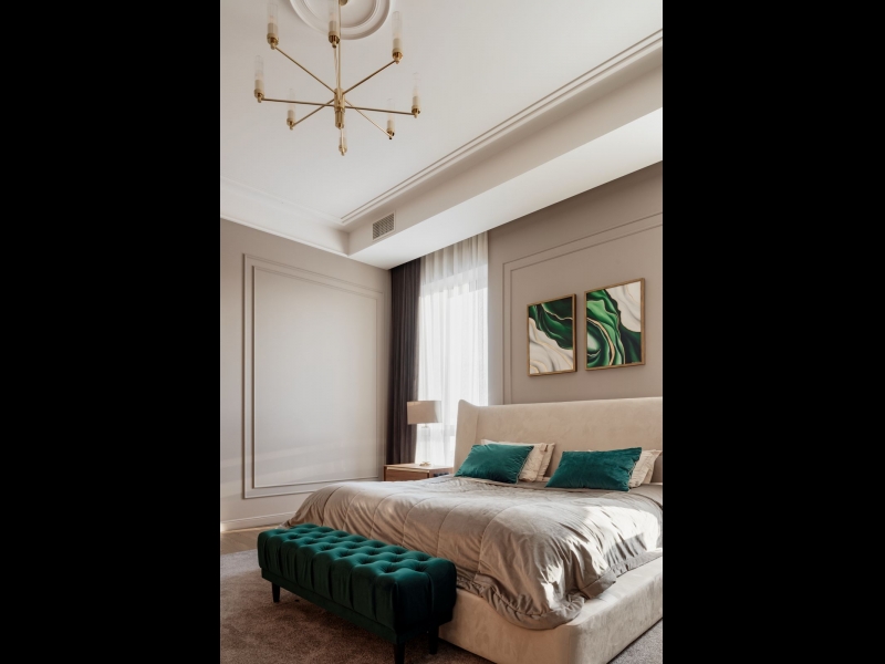 guļamistabas interjers