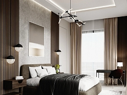 interjera dizains viesu guļamistabai