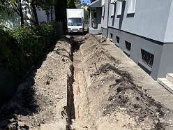 Dūņu izstrāde un sagatavošana.