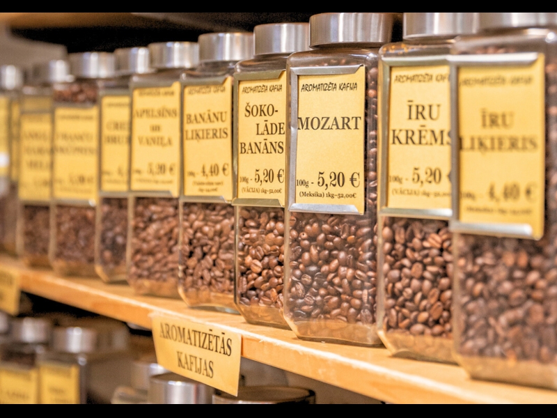 "Veikals Balzamiko" kafija