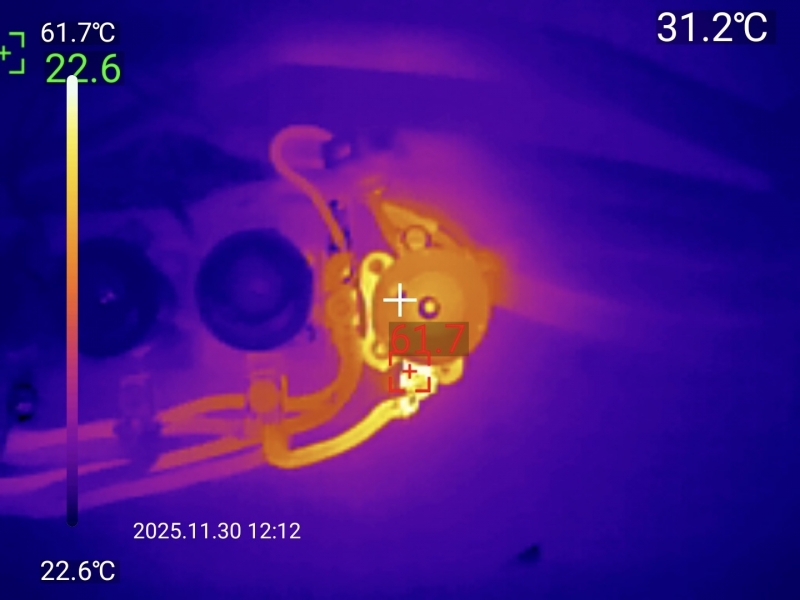 Termiskā fotogrāfija, pārkaršanas noteikšana