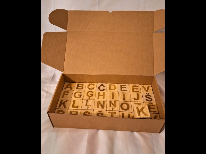 Koka kluči — Alfabēts