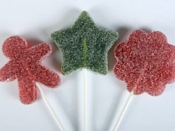 Dabīgo sulu marmelādes konfektes ”POPIJS” uz kociņa