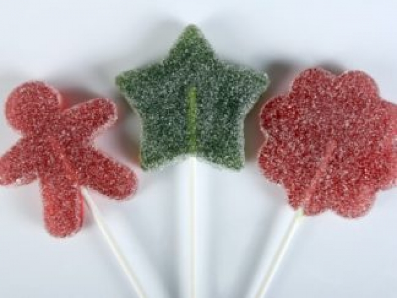 Dabīgo sulu marmelādes konfektes ”POPIJS” uz kociņa