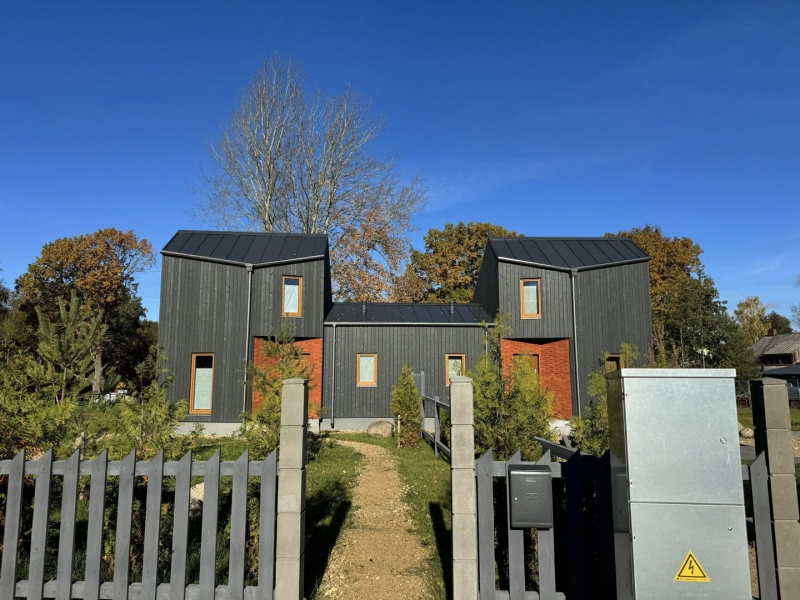 privātmāju būvniecība