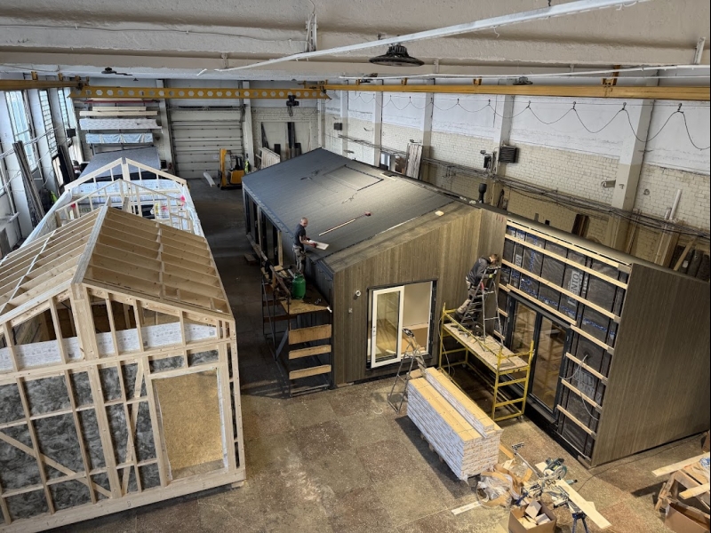 Moduļu mājas Liepājā