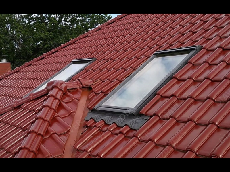 Jumta logu pieslēguma remonts